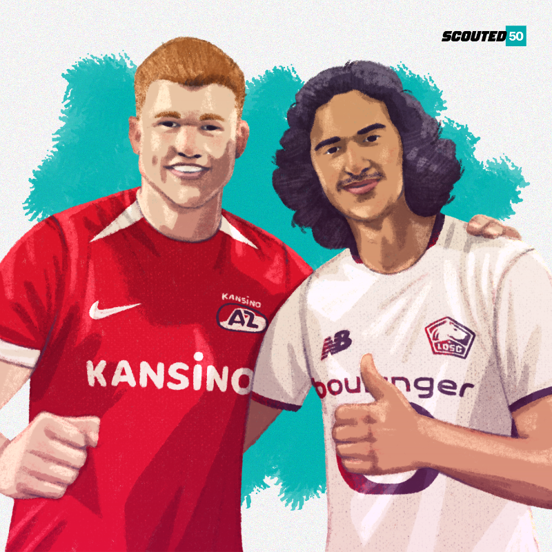 scoutedftbl's tweet photo. This is SCOUTED50 2025/26.

The third edition of our curated selection of breakout talents ranked from 50 to 1 by friends, colleagues and peers.

Discover the future of football, now.