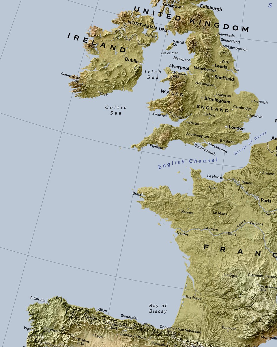 verygoodmaps's tweet image. Europe map (70x100 cm) in store at verygoodmaps.com
I guess many people make Europe map a horizontal one but this is the way I roll. #europe #map #cartography