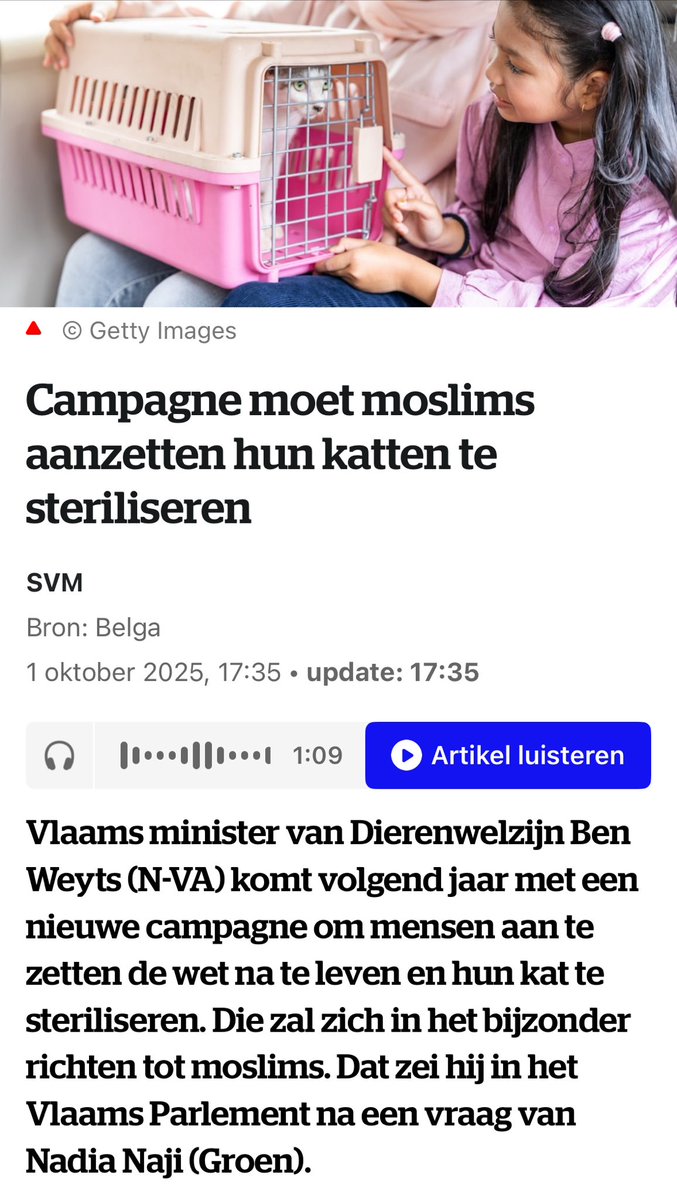 Kerntaken van @Vlareg…
⁦<a href="/BenWeyts/">Ben Weyts</a>⁩ 🙄