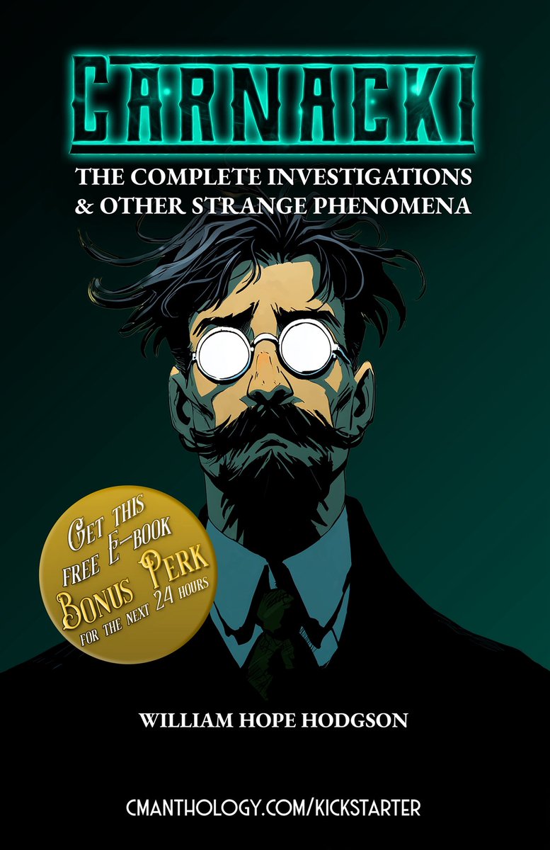 CMAnthology's tweet photo. THE ORIGINAL GHOST HUNTER IS BACK!

For the next 24 hrs EVERY BACKER gets a BONUS PERK E-book of all the 9 Carnacki: The Ghost Finder stories, plus 5 additional tales!

Back us today to get this amazing new edition!

https://t.co/S3gOd9aWxU

#audiodrama #podcast #ttrpg #horror https://t.co/5pSMYZcWfZ
