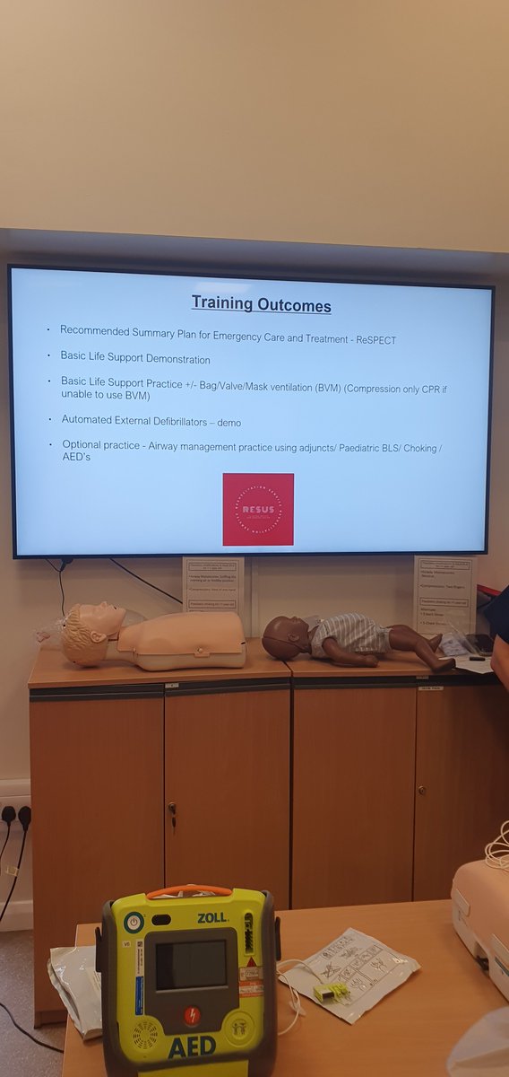 IAgeriGP's tweet photo. BLS training..
Engagement and learning

@RWT_NHS 
@rcgp https://t.co/ZwRVT8cTUq