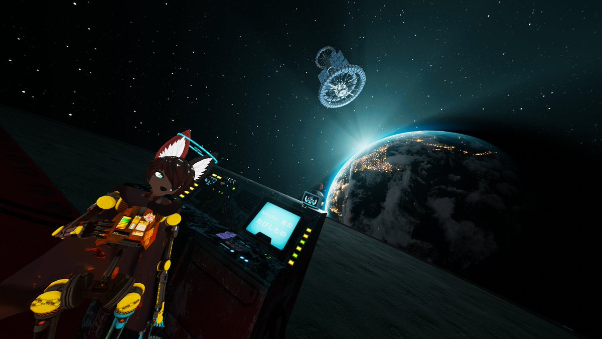 『ASTEROID FIELD...』眺めに行ってきたｹﾄﾞ壮大だな～。案内あって歩いていくワールドのこういう雰囲気すき～。