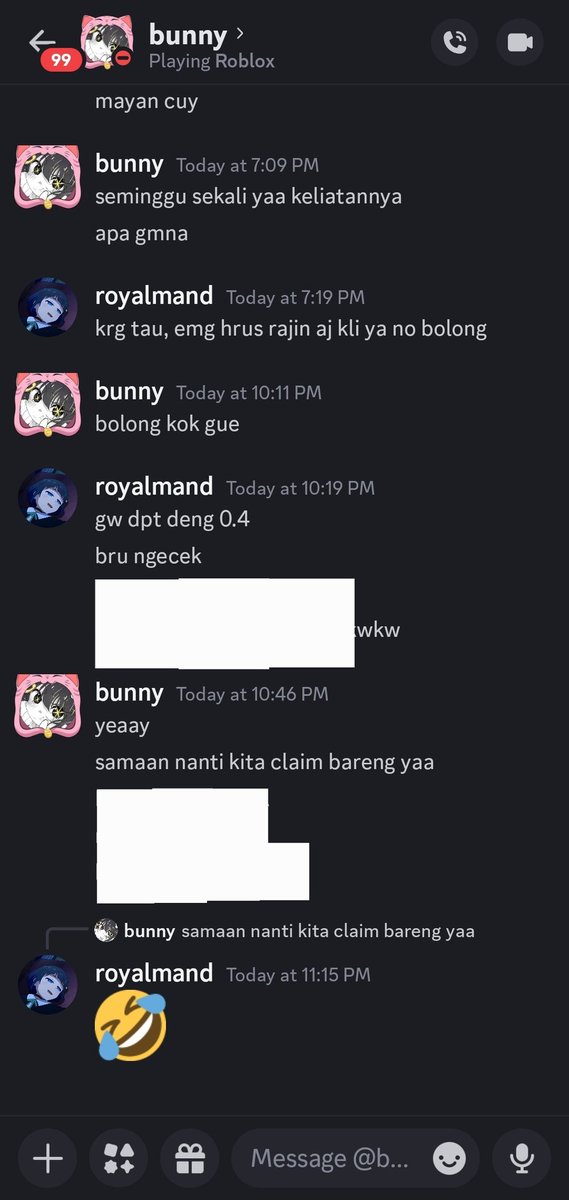 pov cewek lg ngomongin garapan airdrop

claim bareng kwkwkwkwkkw😭😭😭