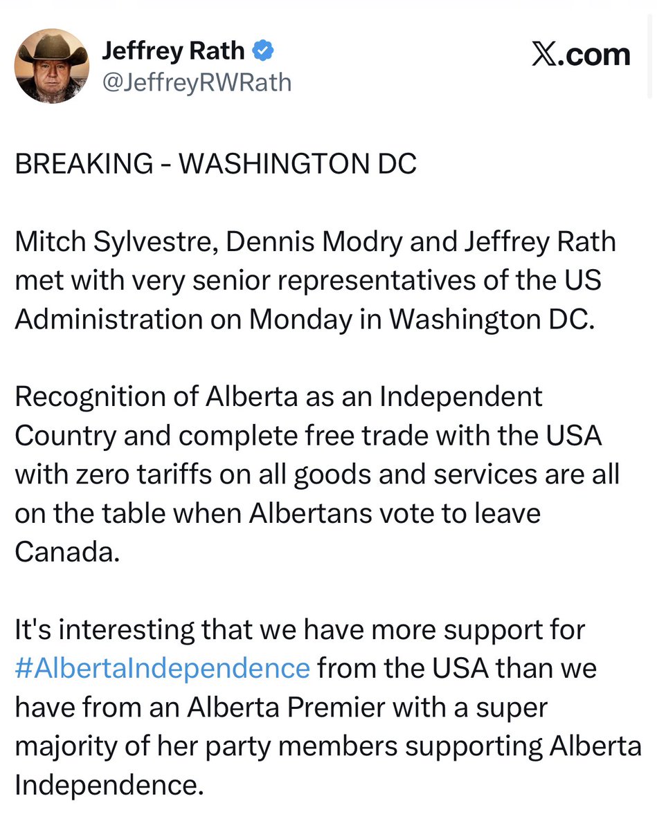 <a href="/FreeAlbertaRob/">Rob Anderson</a> <a href="/KevinLeeAB/">Kevin Lee</a> I agree #AlbertaIndependence