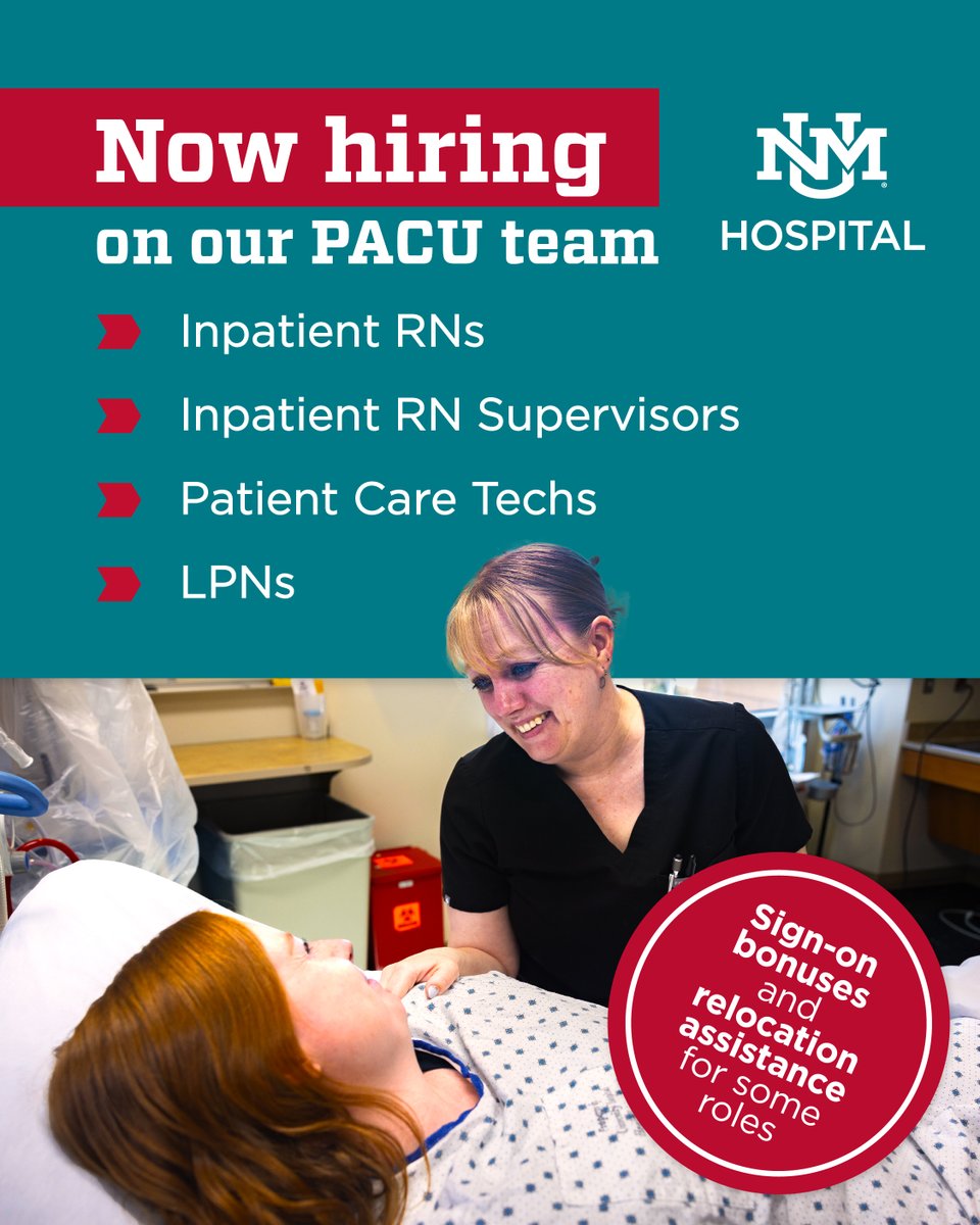 UNMH Jobs tweet media