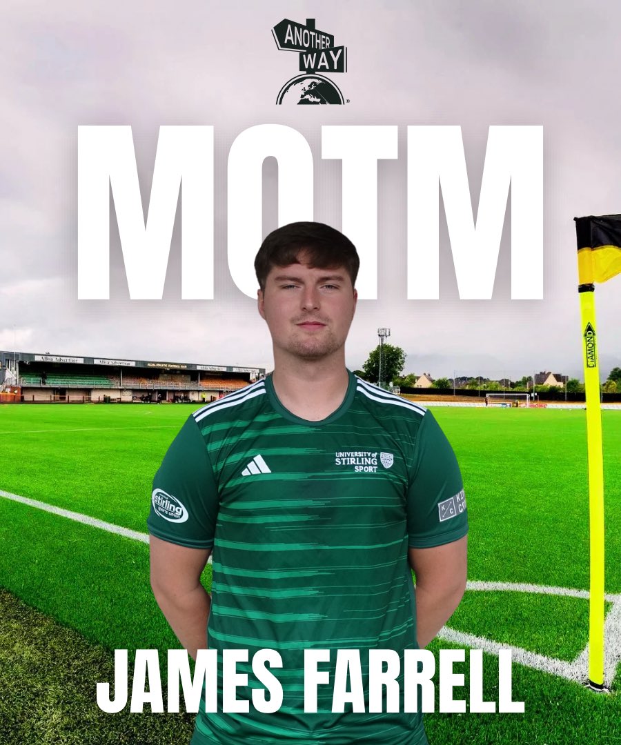 StirlingUni_EOS's tweet photo. Goal scorers today: Jamie Elliot and Campbell Shiels

MOTM: James Farrell https://t.co/QNgpABqAkT