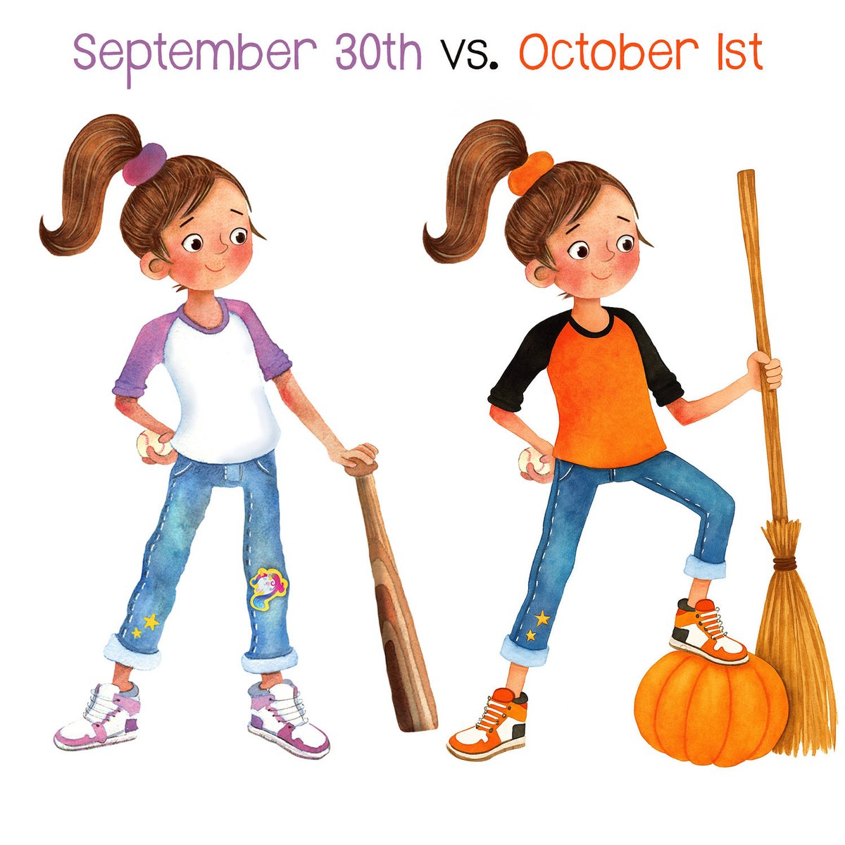 No matter what month it is, girls are making an impact on the game! #OctoberBaseball #YesPepperBook