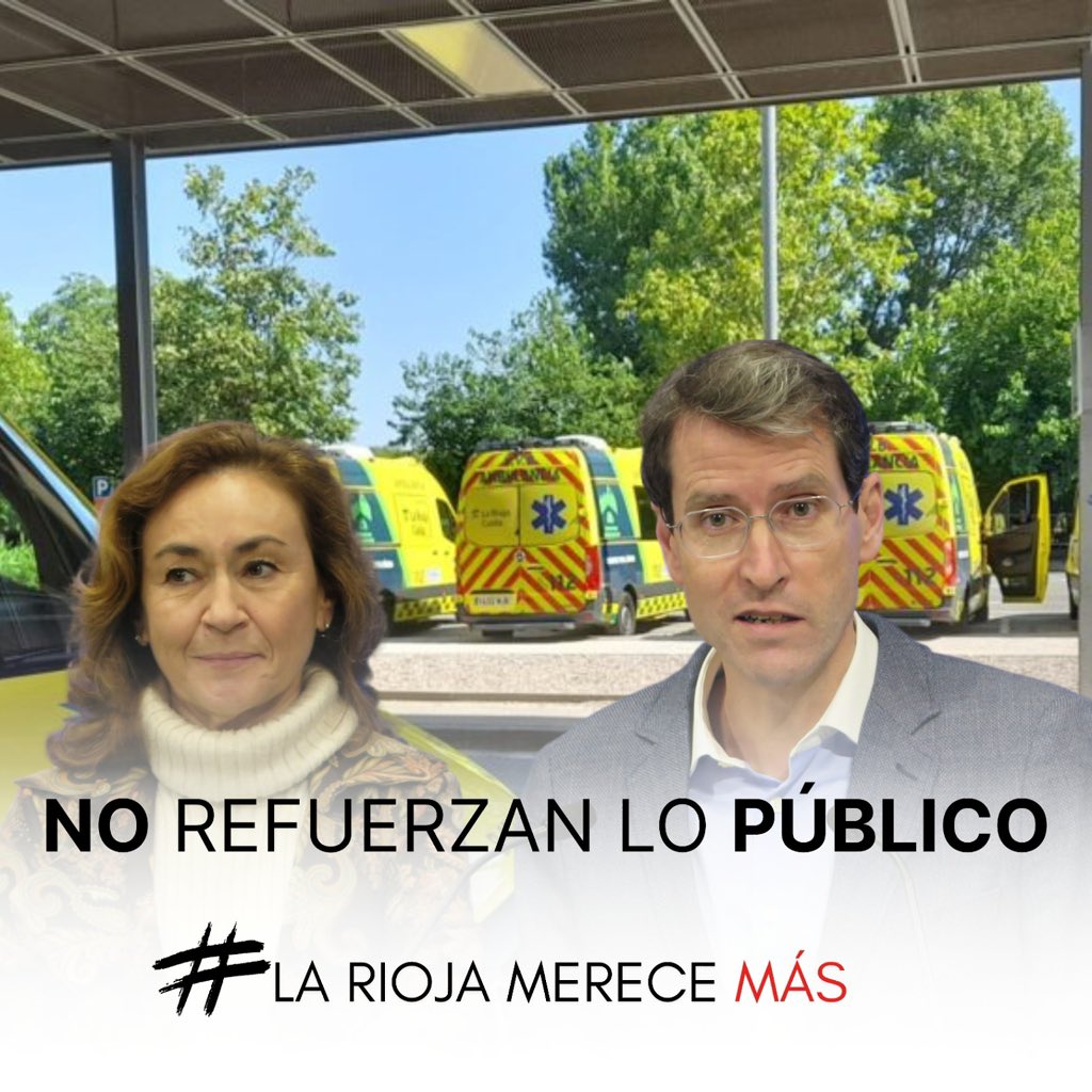 ‼️Presupuestos de #LaRioja: rutinarios, decepcionantes y confirman la ausencia de proyecto del Gobierno de Capellán.

👉🏻Los servicios públicos apenas se incrementan con arreglo al IPC

❌Es un puro ejercicio de maquillaje

#LaRiojaMereceMás