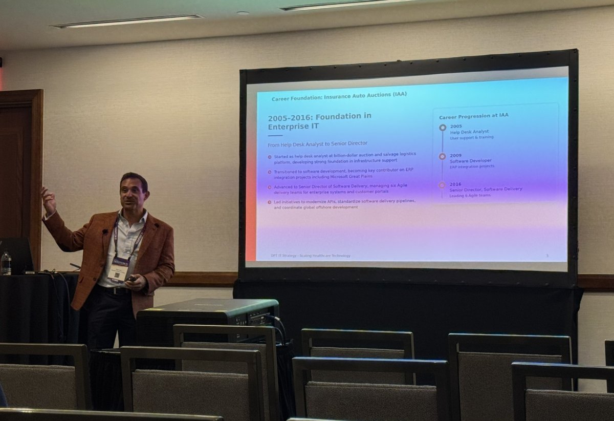 DPTRed's tweet image. Proud to represent #DPTRed at #TherapyCon!
We presented on clinical care, operations, &amp;amp; leadership—all tied to our mission to provide the best possible care and outcomes for all our patients. Excited to share, learn, and grow with this amazing community!