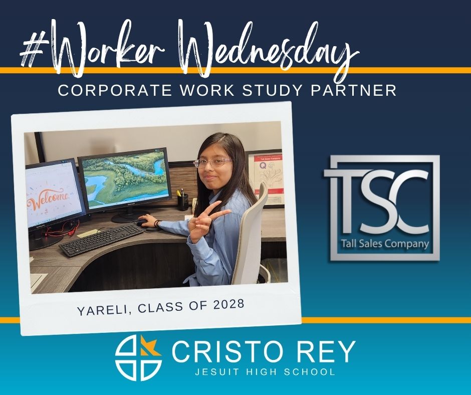 CRJesuit_TC's tweet image. Welcome, Tall Sales Company, a premier manufacturers’ rep firm serving multiple channels of retail in Minneapolis, as a new Cristo Rey CWSP partner!

Yareli is gaining professional experience in file management, data organization, and office administration #CristoRey