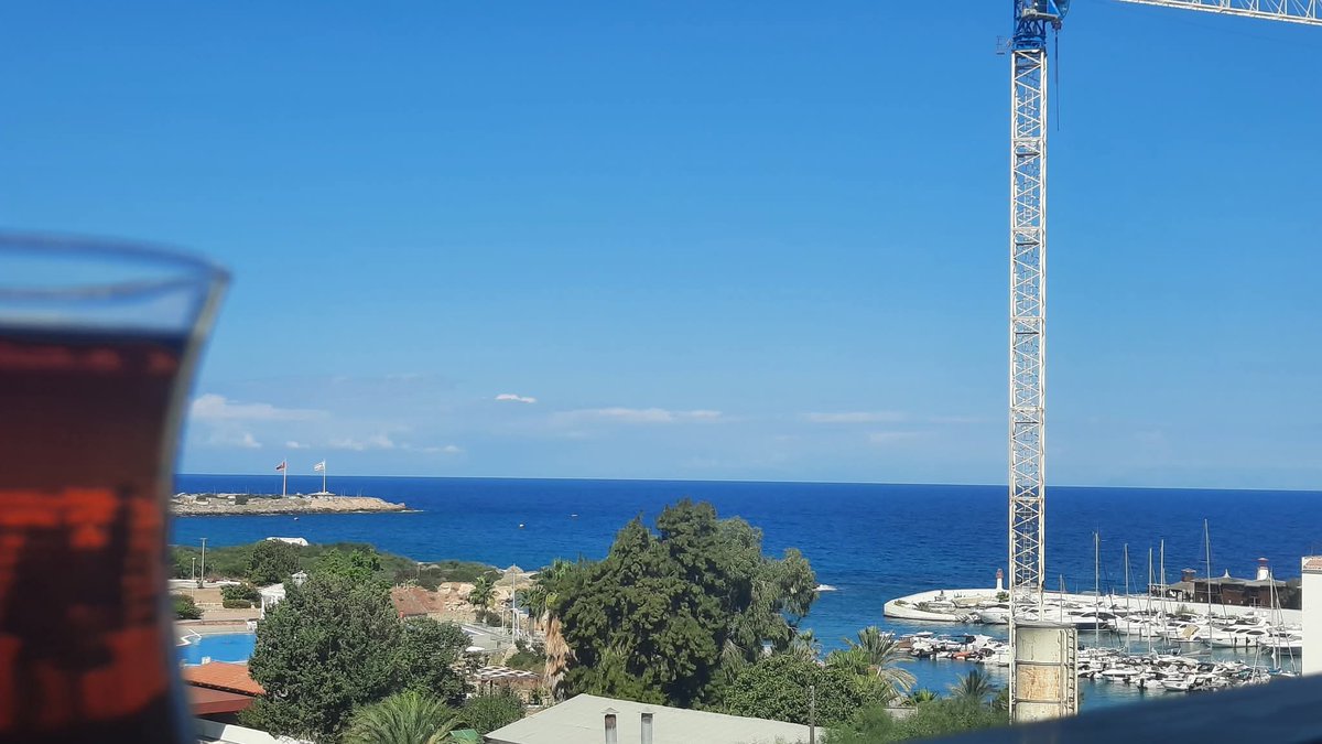 Girne'de Penceremden  Akdeniz❤️ #KKTC