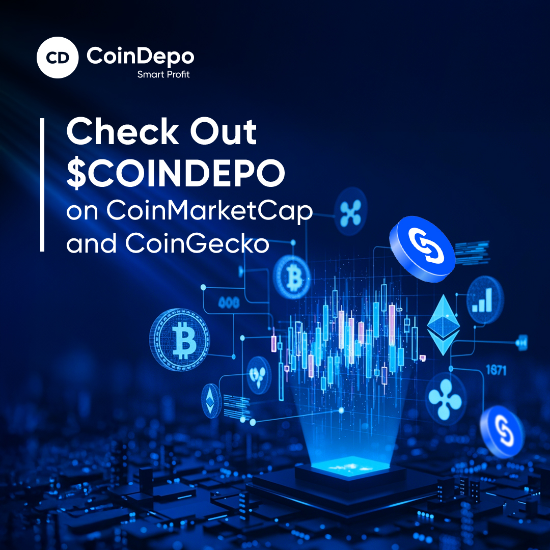We are pleased to share that $COINDEPO is now featured on both <a href="/coingecko/">CoinGecko</a> and <a href="/CoinMarketCap/">CoinMarketCap</a>  — two of the most trusted platforms in the industry.

📊 Stay updated with our latest data and market performance here:
🔗 coingecko.com/en/coins/coind…
🔗 coinmarketcap.com/currencies/coi…