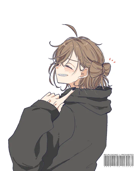 「かわい〜でしょ?」 #かな絵