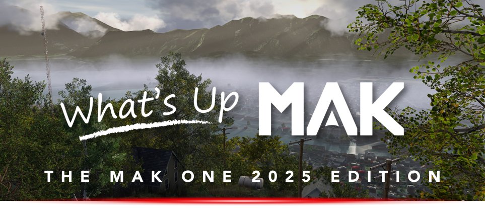 MAKsimulation's tweet image. Ready for download: The MAK ONE 2025 Digest is here! Explore how our synthetic environment platform is just… better. Better virtual world. Better Platform. Better experience.

Read now → mak.com/learn/blog?vie…

#MAKONE2025 #ItsJustBetter #SimulationTech #SyntheticEnvironment