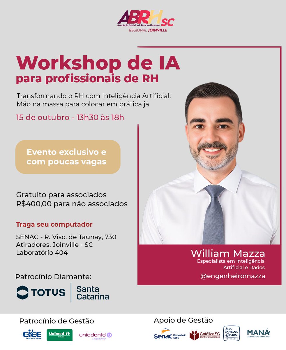 Link de inscrição:
app.higestor.com.br/inscricao/1593…