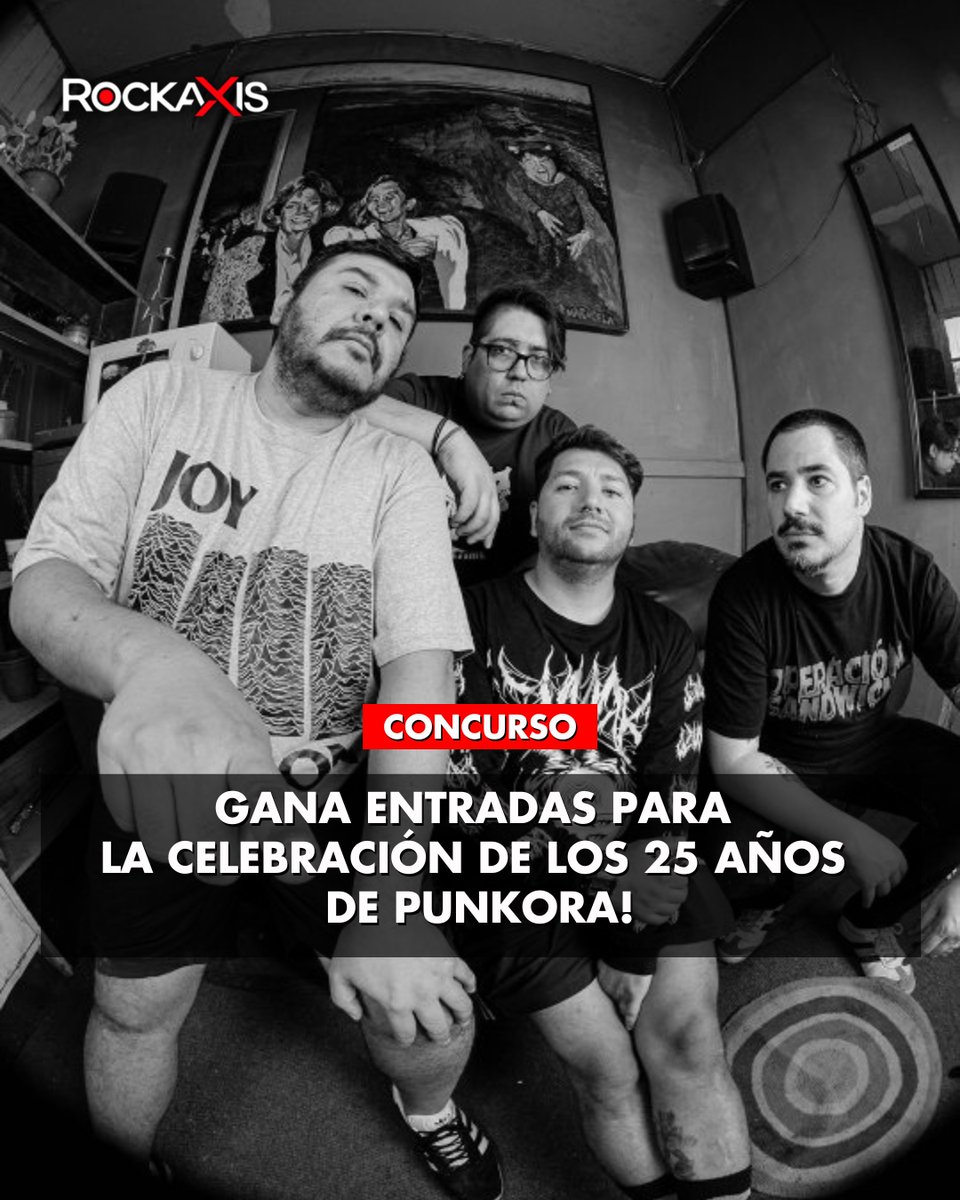 rockaxisoficial's tweet photo. 🎉 ¡IMPERDIBLE CONCURSO! 🎉

@Punkora celebra un cuarto de siglo de música con un gran show el 3 de octubre en Matucana 100, y tú puedes ser parte de esta fiesta en la que repasarán sus clásicos y lo mejor de su nuevo álbum "Obrera" 🔥.

🔗 ¿Cómo participar? Instrucciones aquí! 👉 https://t.co/tcfnAnOAcv

🎟 Entradas en @Matucana100
