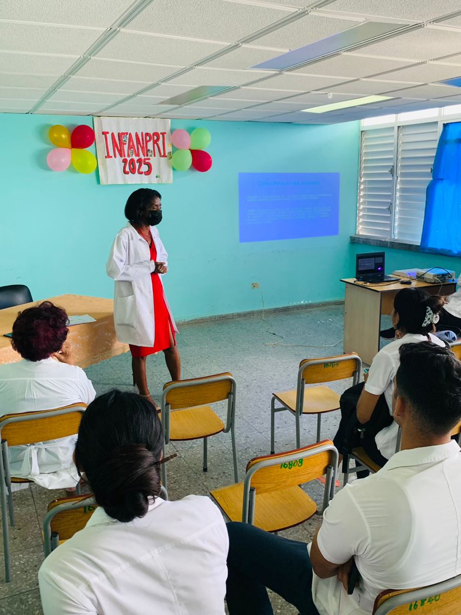 🗣️Se desarrolló en el día de ayer en el Hospital Pediátrico Pepe Portilla la Jornada Científica InfanPri 2025