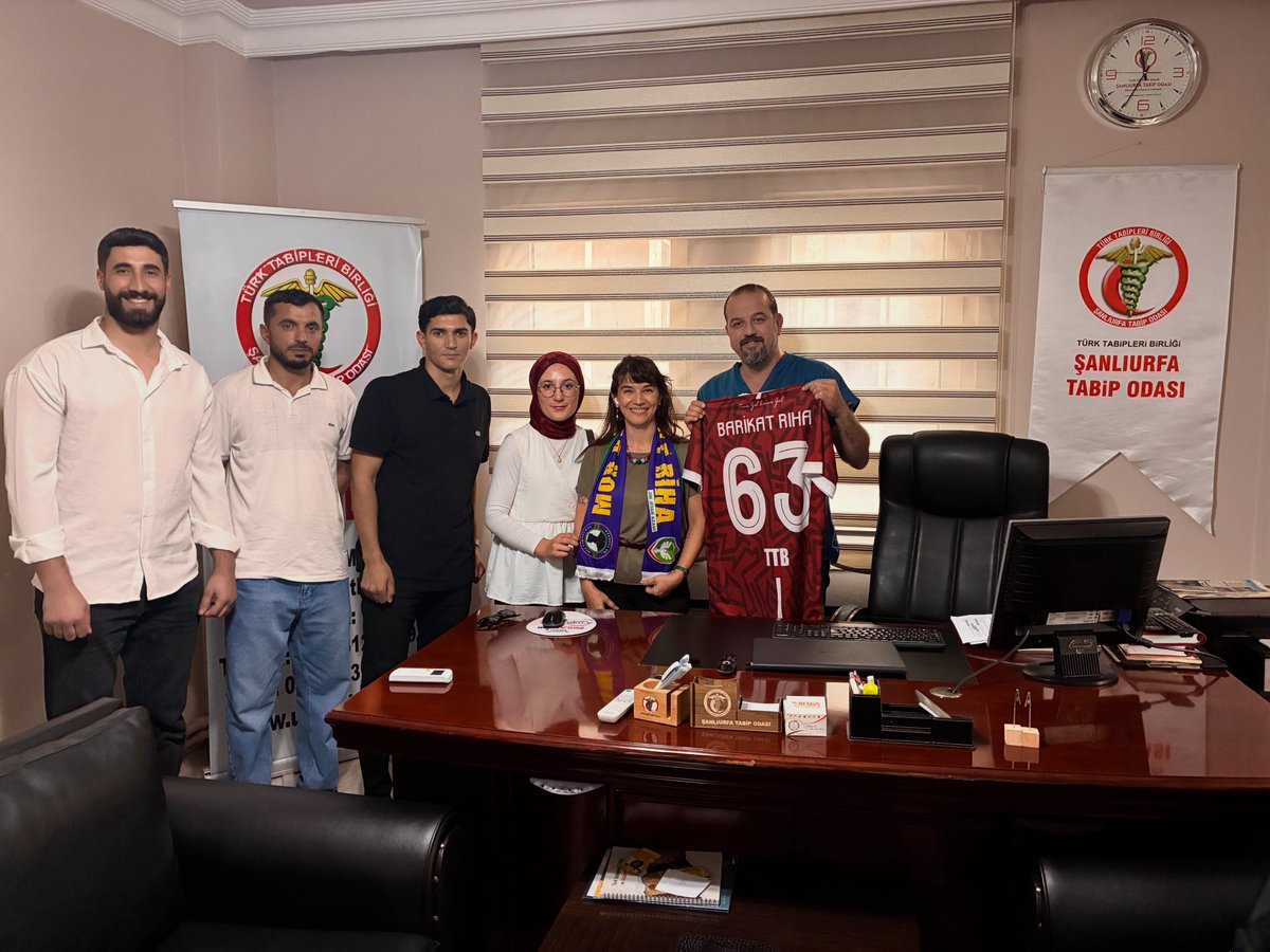 Barikat Rıha ve Mor Barikat Rıha olarak (TTB )ziyaret de bulunduk ilgi ve alakalarından dolayı teşekkür ederiz .#barikatrıha