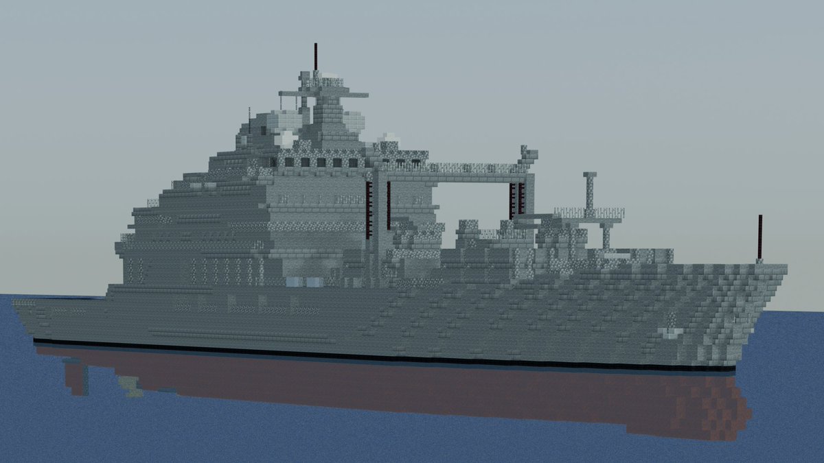 Semiminmin8's tweet photo. 輸送艦 https://t.co/QT4FfaCb6U