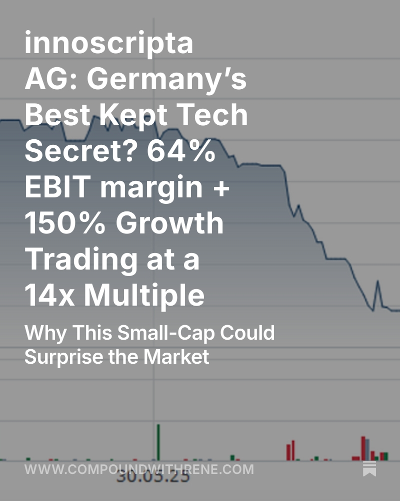 Innoscripta looks very attractive at first glance. Cheap on every ...