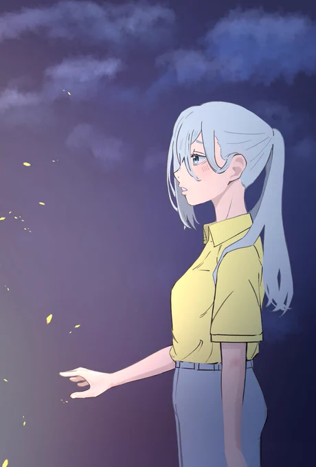 こんばーん~( '•︵•` )~ 薫るはなは凛と咲くの保科さん描いてみました〜( ~・ω・)~ 積み重なった罪悪感みたいなもので中々踏み出せない時ってそれもまた罪悪感になったりしてどうしたらいいか分かんなくなりますよね|'-`)ヘイ 明日からダブルワーク始めてみたので今日はこの辺で(:3_ヽ)_ オヤツミ