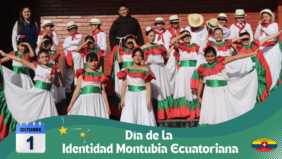 Uepsuizo's tweet photo. 🌾🤠Día de la identidad Montubia Ecuatoriana 🇪🇨

Celebramos con orgullo la fuerza, el trabajo y la alegría del pueblo montubio, símbolo de nuestras raíces y tradiciones que enriquecen la identidad ecuatoriana.

#ecuatorianosuizo #IdentidadEcuatoriana #Montubios #cultura https://t.co/ek8ceISzMs