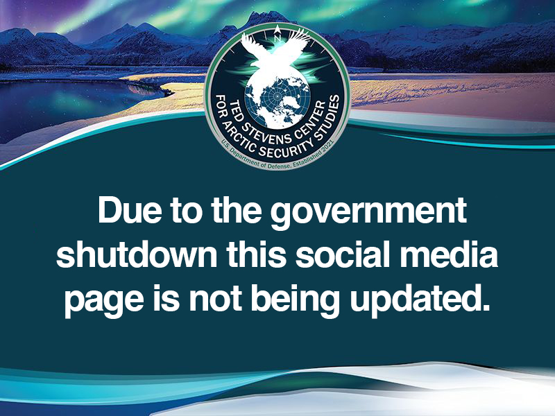 Ted Stevens Center for Arctic Security Studies tweet media