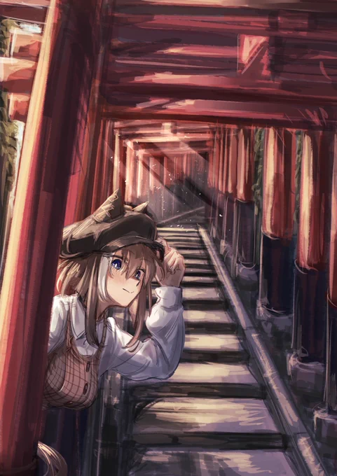 最近は背景描くのが楽しいんじゃ