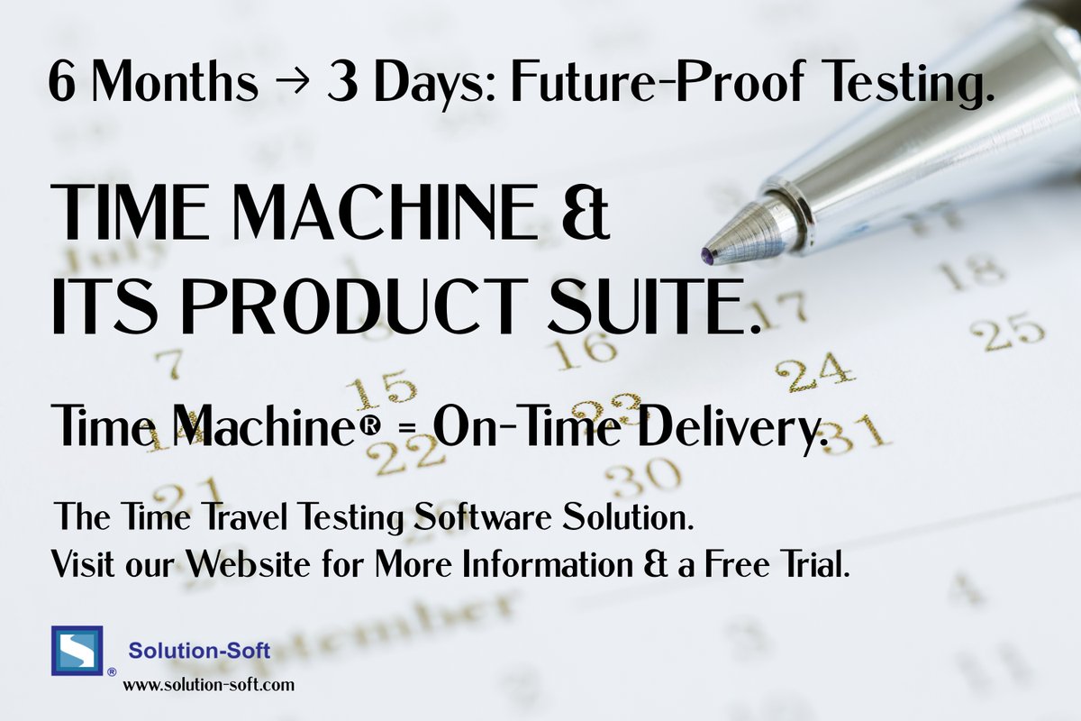 SolutionSoftTM's tweet image. Atruvia AG cut 6 months of testing into just 3–4 days with Time Machine®. 🚀 Future-proof systems + on-time delivery across 1,300 namespaces. 👉 solution-soft.com/sites/default/…
#TimeMachineTestingTool #OpenShift #SolutionSoft
