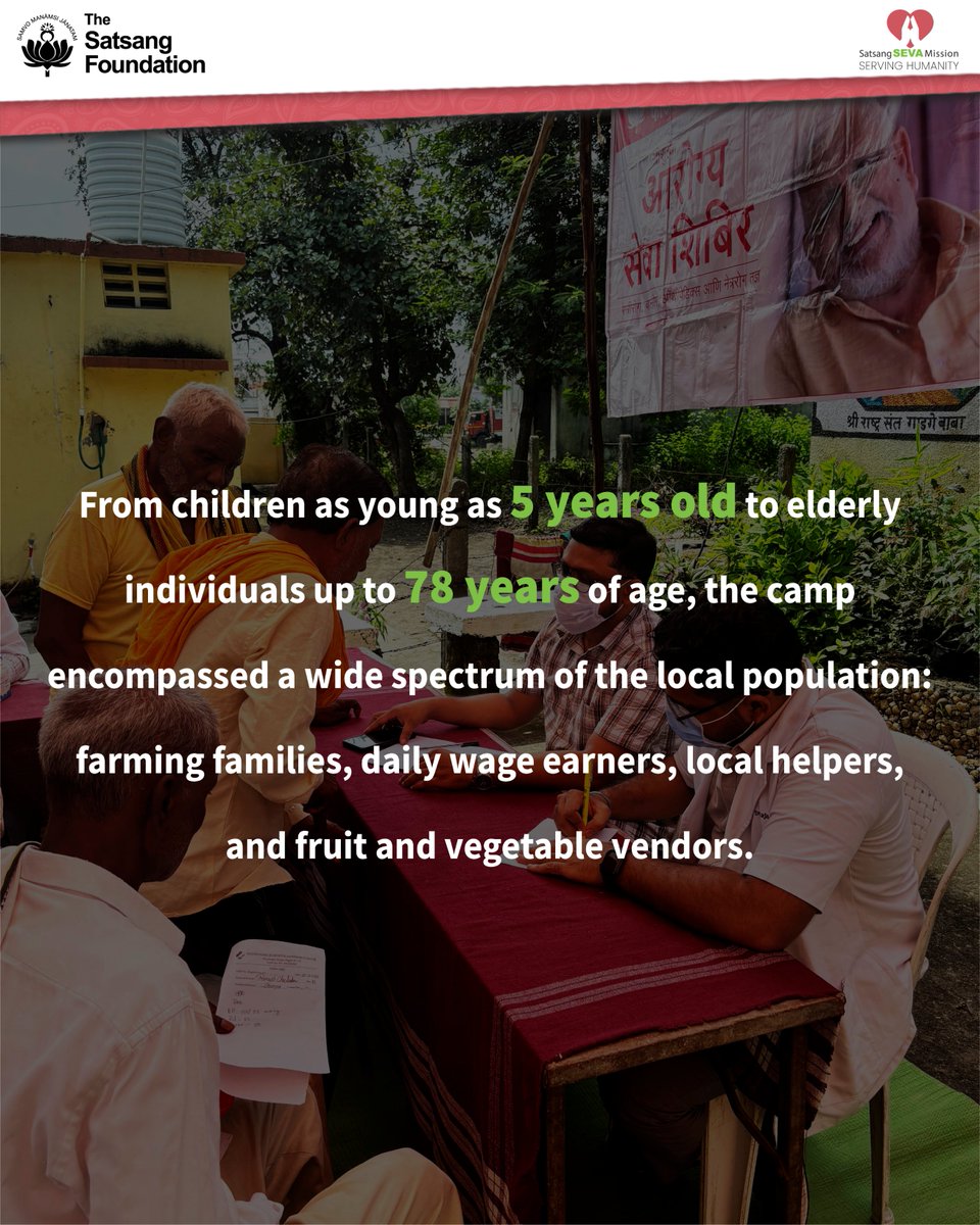 TheSatsangFoundationOfficial (@satsangtweets) on Twitter photo Join our teams as they foster #HealthEquity & #Community #empowerment.
To support the #MedicalOutreach program of the #SatsangSevaMission, please contribute at app.satsang-foundation.org/donate.
To know more, write to connect@satsang-foundation.org.
#SSM #HealthForAll #Nagpur Join our teams as they foster #HealthEquity & #Community #empowerment.
To support the #MedicalOutreach program of the #SatsangSevaMission, please contribute at app.satsang-foundation.org/donate.
To know more, write to connect@satsang-foundation.org.
#SSM #HealthForAll #Nagpur