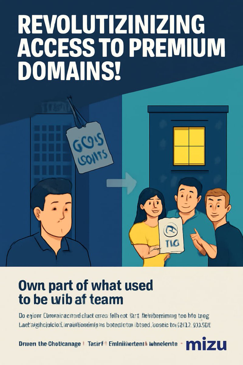 Krepish78's tweet image. Forget buying the whole skyscraper! 🏙️ Mizu lets you own a share of premium domains. Make the inaccessible accessible, with friends or solo.

@d3inc @domaprotocol #MizuMadness #Fractionalization