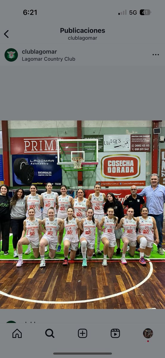 Felicitaciones a las chicas de <a href="/ClubLagomar/">Club Lagomar</a> por la excelente campaña. Especialmente al coach <a href="/luispierri6/">luis eduardo Pierri</a> al gran #josepepecastro  #orgullo