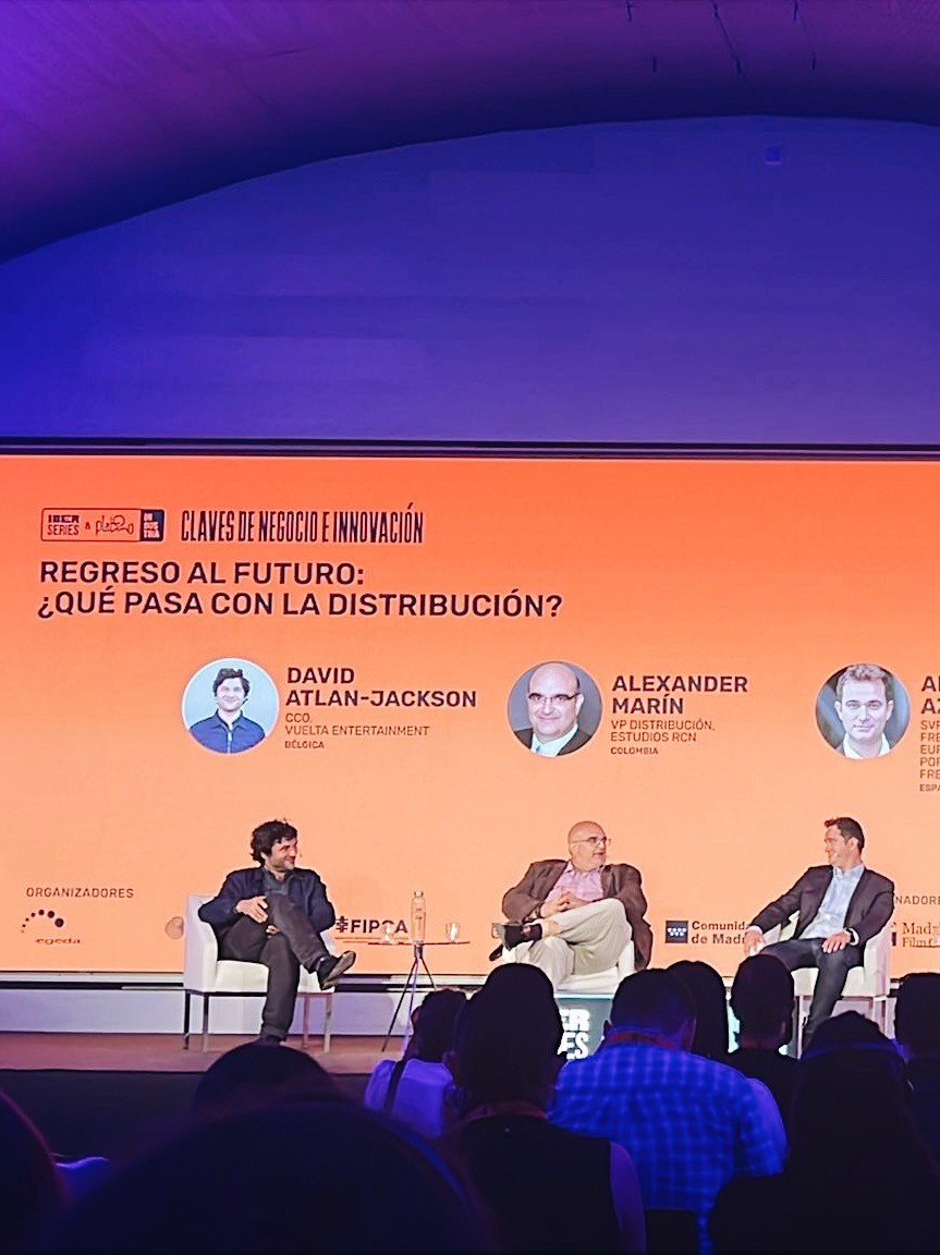 Segundo dia no Iberseries Platino &amp; Industria 😉

#APIT #APITV #IberseriesyPlatinoIndustria25 #Ibeseries #market #audiovisual #independentproducers