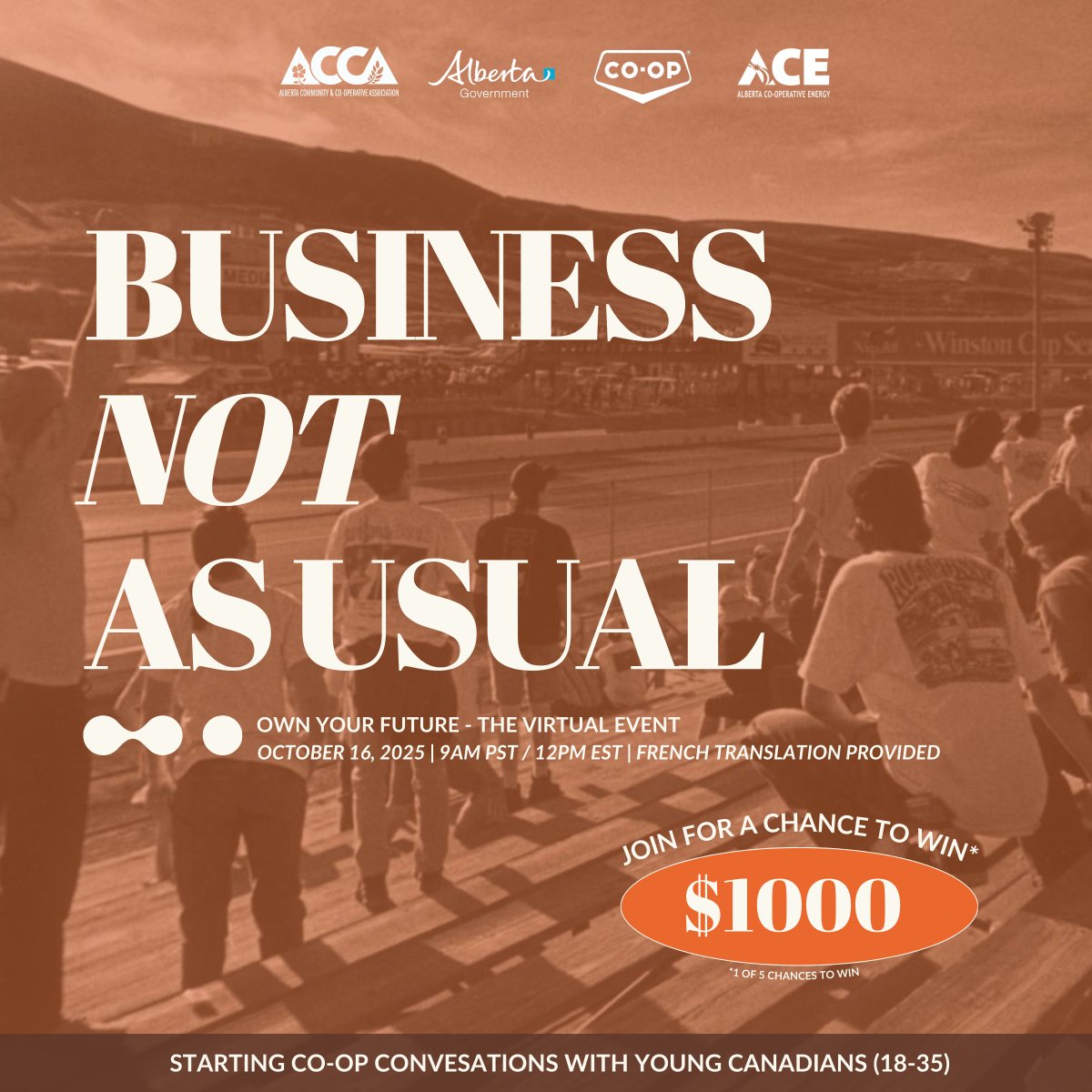 Join the upcoming Business Not as Usual: Own Your Future virtual event! On October 16, attendees will learn how #coops are already making a difference across Canada, and connect with others passionate about building a fairer, more sustainable future.