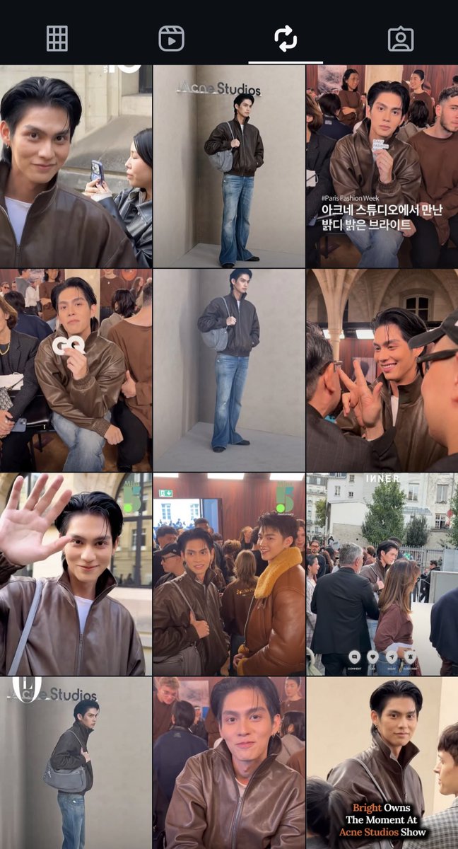 ทีมไอจีเริ่มได้ ทุกคนไปส่องจากไอจีcloud9ได้เลยยย แชร์ไว้รัวๆ 

BRIGHT WITH ACNE STUDIOS 
#AcneStudiosSS2026xBRIGHT
<a href="/acnestudios/">Acne Studios</a> #AcneStudios 
#bbrightvc <a href="/bbrightvc/">bright</a>