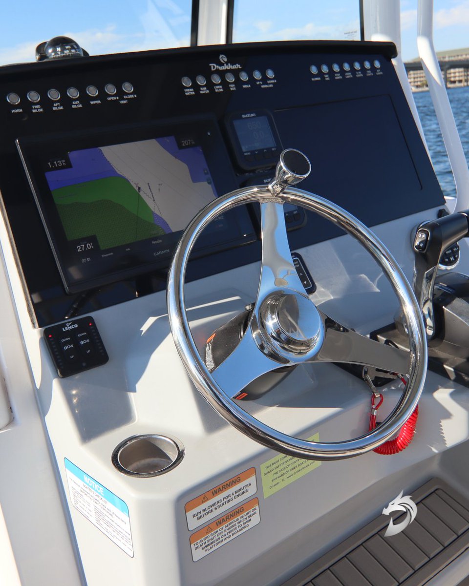 drakkarboats's tweet image. Available with integrated Simrad displays, the 280CC turns data into direction. GPS, compass, sonar, and radar – all in one interface.

Release your inner Viking. See further, steer smarter.

#DrakkarBoats #SeaNavigation #InnerViking