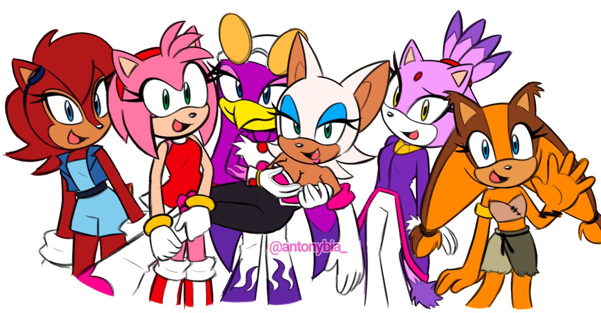 BEST GIRLS GROUP PHOTO

#rougethebat #sth