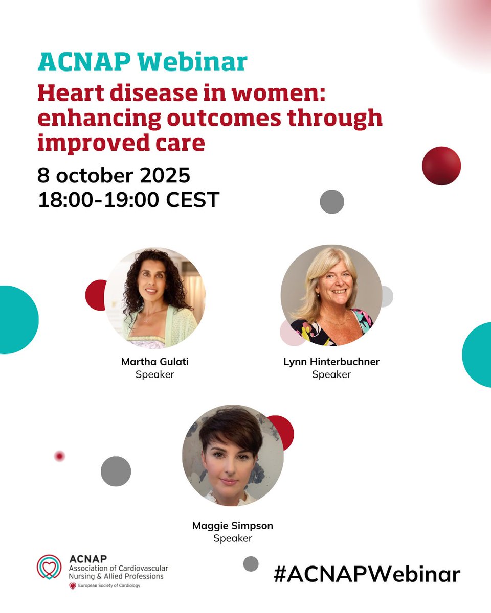 abdellateefMohm's tweet photo. #SCNAS #ACNAP @ACNAPPresident @m4ggiesimpson @cvnurselin & @MarthaGulati.
๐ Clinical Insights
๐ Systemic Challenges
โ
Innovative Practices.
Interest #Webinar https://t.co/Xd8PJqpbFW