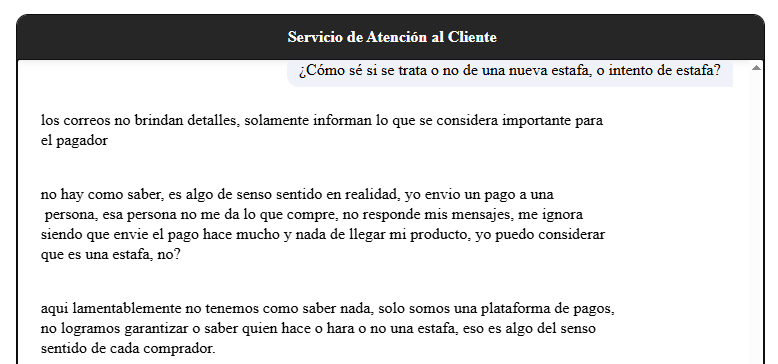 ZorayaMejia's tweet image. Muy clara la respuesta de @PayPal, respecto al caso que debí presentar al vendedor Tommi Kristian Hård, sin recibir respuesta desde el 11 de septiembre.
Gracias por la claridad. 🙏
@pedropascal4e #PedroPascal #Pascalispunk #TommiHard #TommiKristianHard @pascalarchive #denuncia