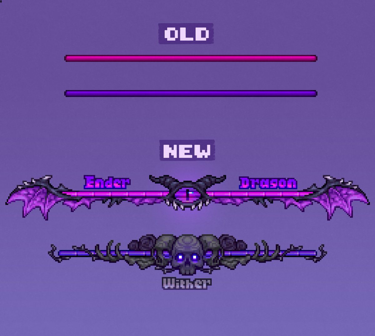 Just released my boss bar resprites as a standalone pack!