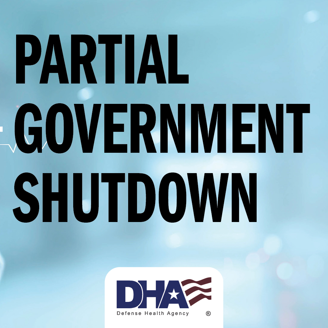 Because of the government lapse in appropriations, we won’t be responding to comments on this platform. If you have a medical emergency, call 911. For information about TRICARE coverage during the lapse in appropriations, visit tricare.mil/shutdown