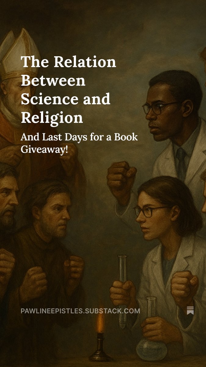 TimPawl's tweet image. Check out my new Substack post about Science and Religion.  
Reminder: I'm giving away a couple copies of my recent co-authored book, Jesus and the Genome, on Friday. Details at the link.  

The Relation Between Science and Religion open.substack.com/pub/pawlineepi…