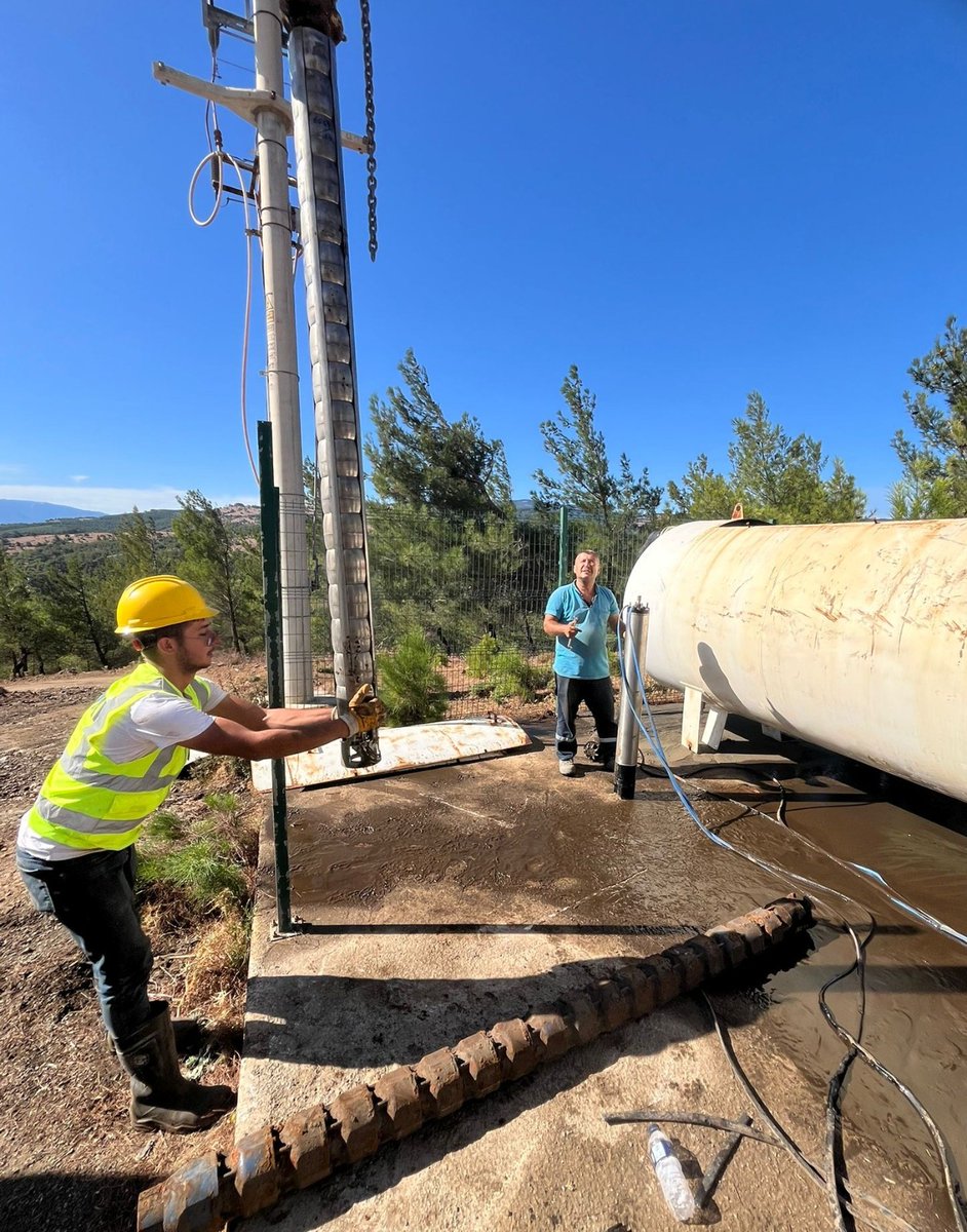 Yıllardır süren su sorunlarına kalıcı çözümler üretiyor, şehrimizin su kaynaklarını korumaya devam ediyoruz. Gelecek artık daha berrak! ✨”

📍Havran;
📍Kocadağ mahallesi kuyu temizlik çalışması,
📍Kocaseyit mahallesi ara içme suyu terfi pompa ve çekvalf değişimi,
tamamlanarak