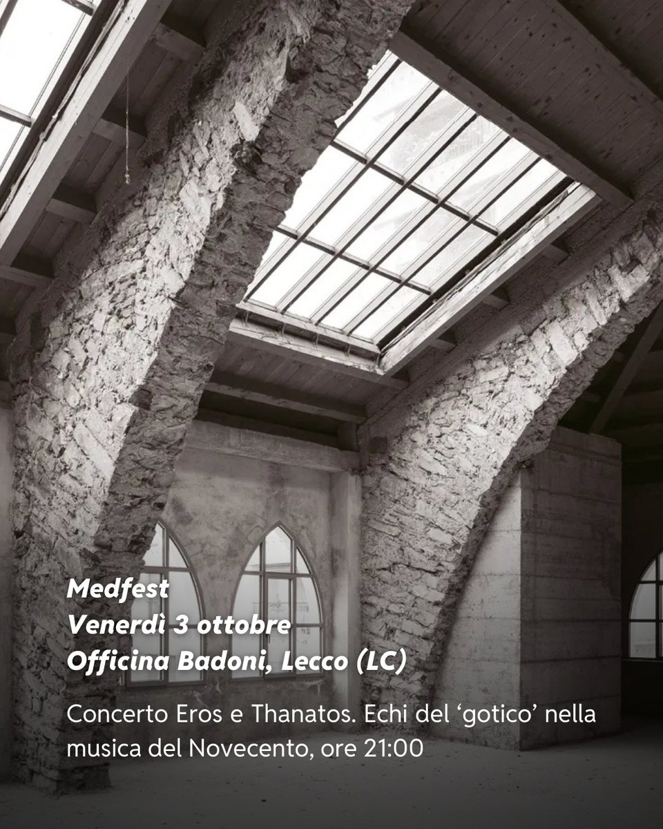 🍁 Ultima occasione per vivere l’autunno di Ville Aperte! Un weekend ricco di concerti, itinerari storici, aperture straordinarie e passeggiate tra arte e natura. 

🎶 Tra gli eventi culturali del fine settimana il MedFest porta in programma lo spettacolo Eros e Thanatos.