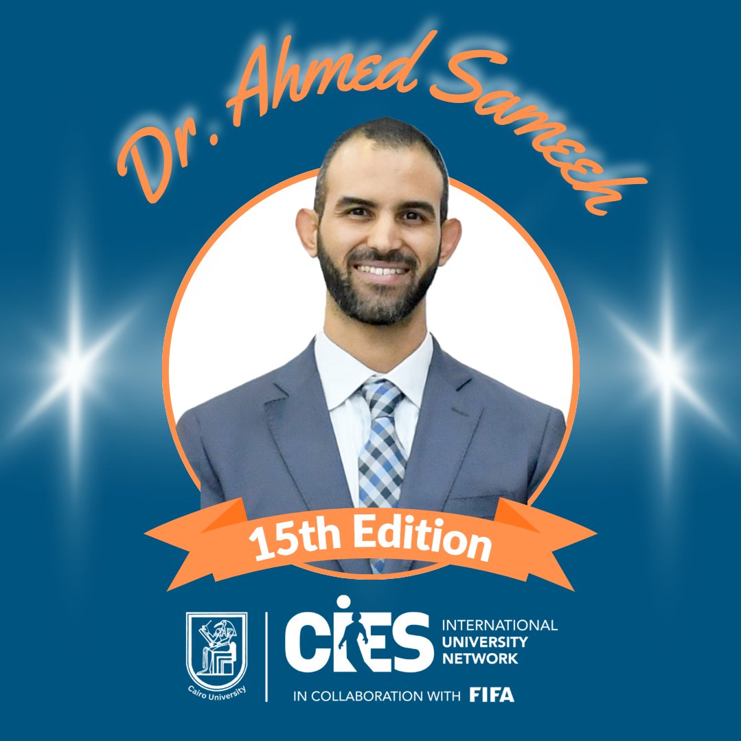 cu_fifa_cies's tweet photo. من مشروع التخرّج إلى رسالة الدكتوراه، د. أحمد سميح (الدفعة 15) حوّل شغفه بـ الرياضة لذوي الإعاقة في مصر إلى أبحاث منشورة ومسيرة أكاديمية بجامعة GUC. 🙌

القصة الك��ملة على LinkedIn 🔗 https://t.co/n26CnYS2ea