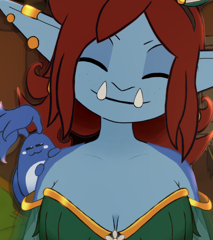ByukaBlu's tweet photo. 🍊 New outfit debuting tonight! Along with new emotes and other surprises!

Hope you come check it out and vibe with some Majora's Mask! 💙
#Vtuber #twitch https://t.co/NxTDEn6KKp
