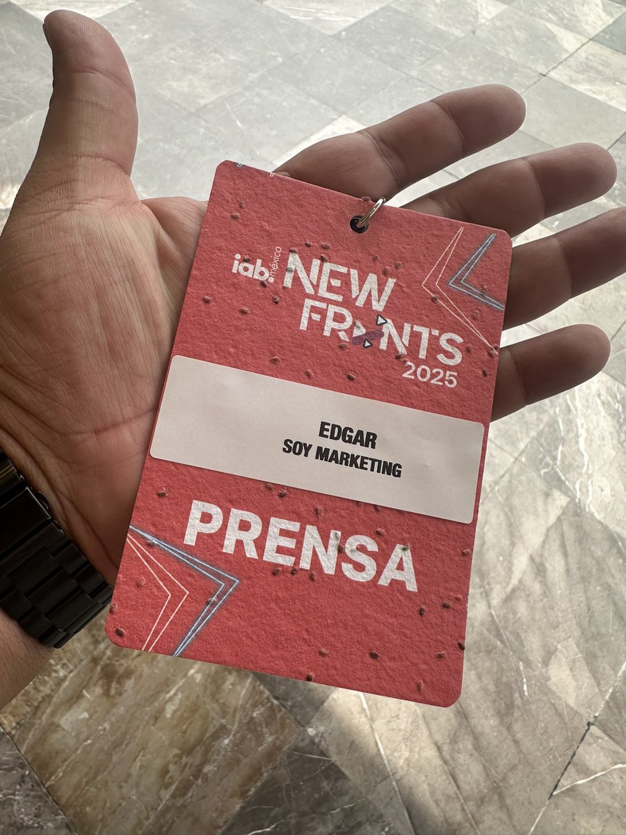 Acá andamos <a href="/IABMexico/">IAB México</a> #IABNewFronts 👍