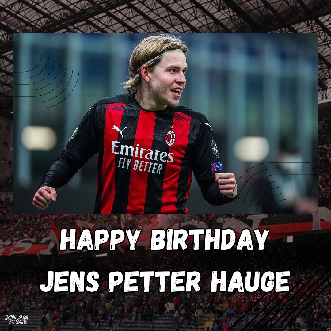 MilanPosts's tweet image. 🎂 Happy Birthday, @jenspetter99 🔴⚫️
