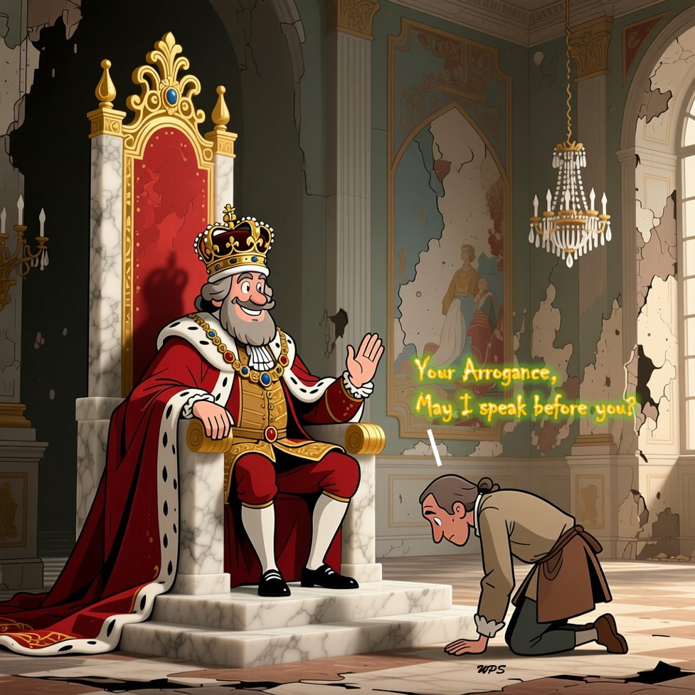 MSwisz's tweet photo. Meet the arrogant king https://t.co/TWbDe1Yx41