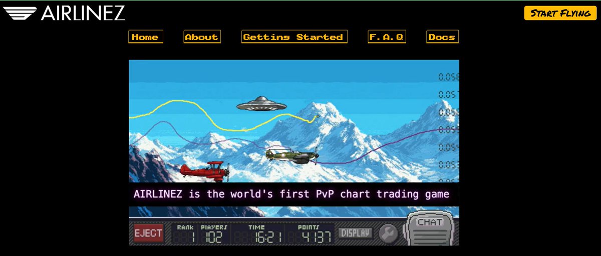 For all the strategy game degens.
<a href="/AirlinezGame/">Airlinez</a> Open Beta is coming THIS MONTH! 

Built on Arbitrum, powered by Chainlink.
PvP chart trading + AI credits → feels like the next meta brewing.

I’m keeping a close eye on this one.